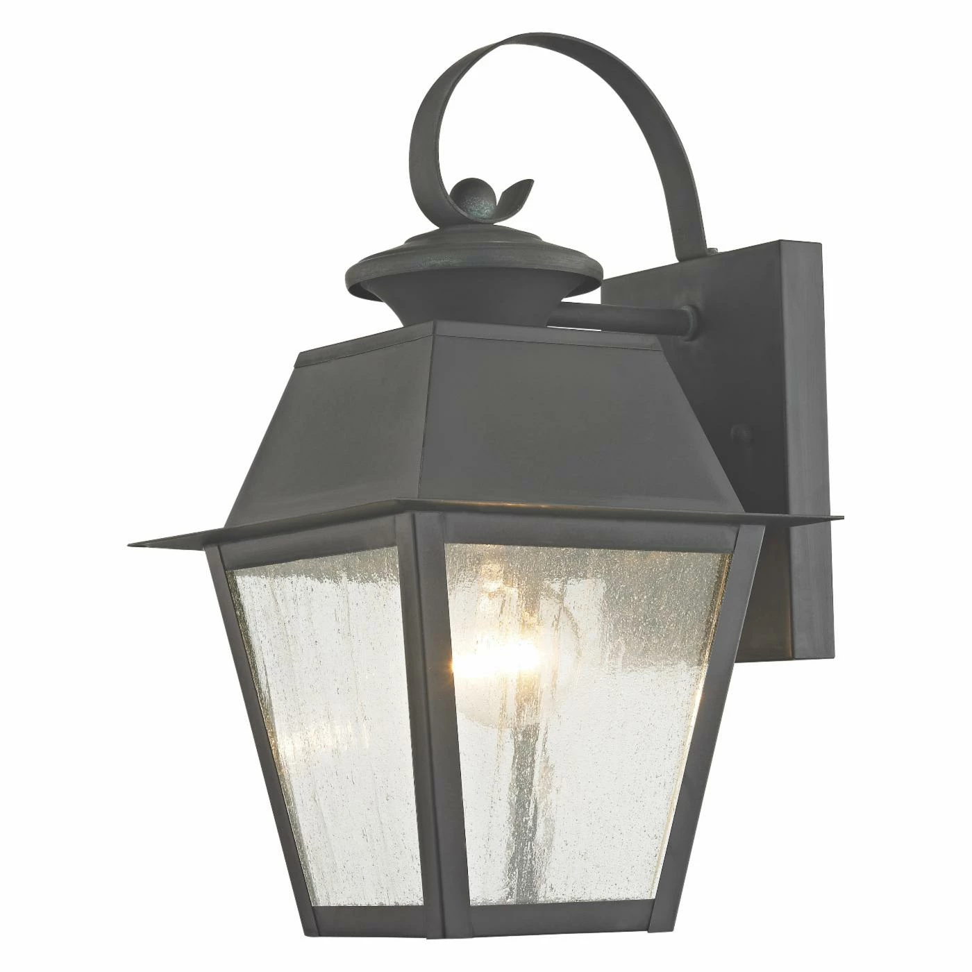 Budget 🎁 Livex Lighting 7 - 12 In. Livex Mansfield 2162-61 1-Light Outdoor Wall Lantern In Charcoal 🌟 3 Budget 🎁 Livex Lighting 7 - 12 In. Livex Mansfield 2162-61 1-Light Outdoor Wall Lantern In Charcoal 🌟
