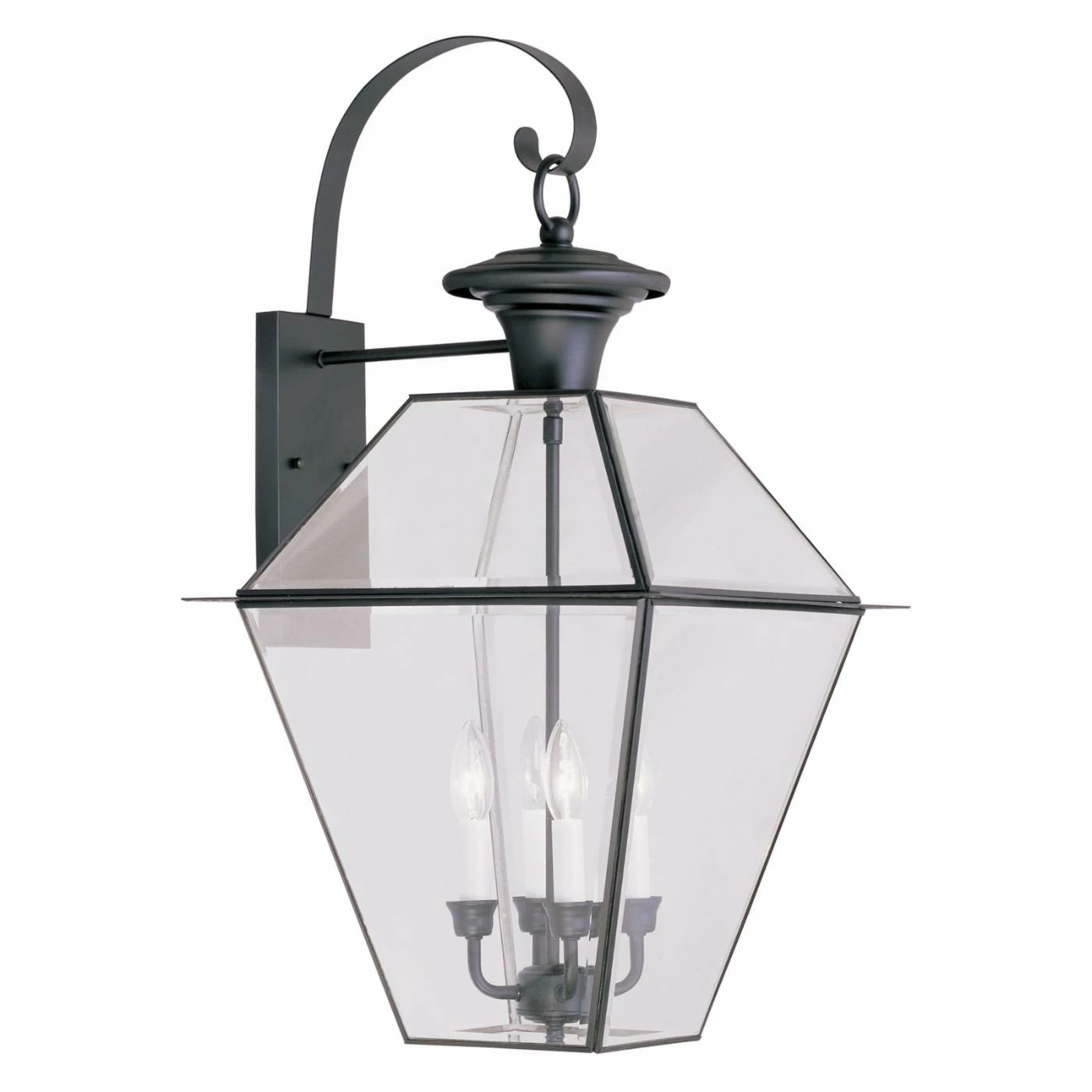 Promo โญ Livex Lighting 25 - 30 In. Livex Westover 2386-04 4-Light Outdoor Wall Lantern In Black ๐ฅฐ 3 Promo โญ Livex Lighting 25 - 30 In. Livex Westover 2386-04 4-Light Outdoor Wall Lantern In Black ๐ฅฐ
