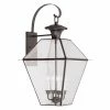 Brand new 🌟 Livex Lighting 25 - 30 In. Livex Westover 2386-07 4-Light Outdoor Wall Lantern In Bronze 😀 -Trans Globe Shop masterLXL1527