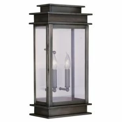 Budget 🎁 Livex Lighting 19 - 24 In. Livex Princeton 2018-29 Outdoor Wall Lantern 🤩