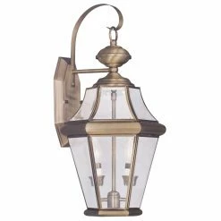 Best reviews of ⌛ Livex Lighting 19 - 24 In. Livex Georgetown 2261-01 Outdoor Wall Lantern 😉