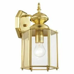 Promo 🛒 Livex Lighting 13 - 18 In. Livex Outdoor Basics 2007 Wall Lantern 13H In. 💯
