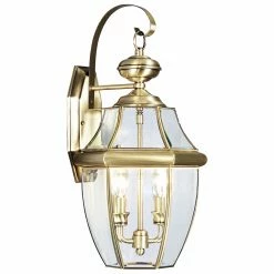 Budget 🥰 Livex Lighting 19 - 24 In. Livex Monterey 2251 Wall Lantern 20.25H In. 🔥
