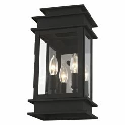 Best Pirce 🎁 13 - 18 In. Livex Lighting Princeton 2014 Outdoor Wall Lantern ❤️