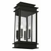Best Sale ✨ 19 - 24 In. Livex Lighting Princeton 2018 Outdoor Wall Lantern 👍 -Trans Globe Shop masterLXL3008