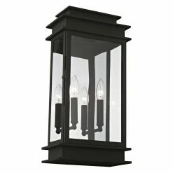 Best Sale ✨ 19 - 24 In. Livex Lighting Princeton 2018 Outdoor Wall Lantern 👍