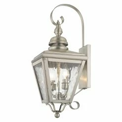 Best Pirce 🌟 19 - 24 In. Livex Lighting Cambridge 2031 Outdoor Wall Lantern 🎉