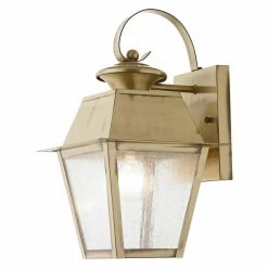 Coupon 🔔 7 - 12 In. Livex Lighting Mansfield 2162 Outdoor Wall Lantern ⌛