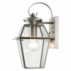 Buy ⌛ 7 - 12 In. Livex Lighting Westover 2181-91 Outdoor Wall Lantern 🛒