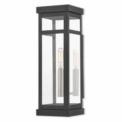 New 🤩 Flush Mount Livex Lighting Hopewell 20703 Outdoor Wall Sconce 🧨