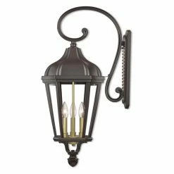Cheapest ❤️ 25 - 30 In. Livex Lighting Morgan 76192 Outdoor Wall Sconce 😉