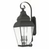 Top 10 ❤️ 25 - 30 In. Livex Lighting Exeter 3 Light Outdoor Wall Lantern ✨ -Trans Globe Shop masterLXL3256