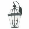 Top 10 🧨 19 - 24 In. Livex Lighting Georgetown 3 Light Outdoor Wall Lantern 🔥 -Trans Globe Shop masterLXL3260