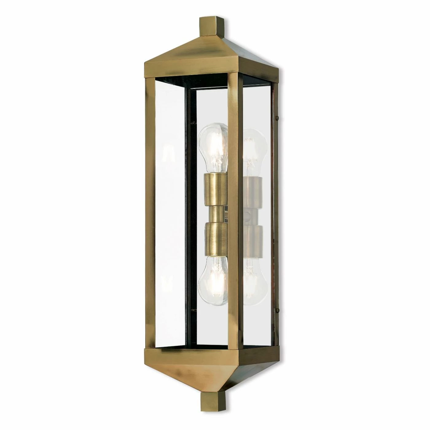 Wholesale š 19 - 24 In. Livex Lighting Nyack 20583 2 Light Outdoor Wall Lantern š 3 Wholesale š 19 - 24 In. Livex Lighting Nyack 20583 2 Light Outdoor Wall Lantern š