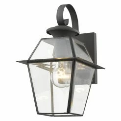 Best Pirce ✨ 7 - 12 In. Livex Lighting Westover 1 Light Outdoor Wall Lantern 🎉