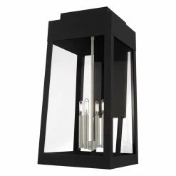 Best Pirce 🥰 25 - 30 In. Livex Lighting Oslo 20861-04 Outdoor Wall Light 🤩