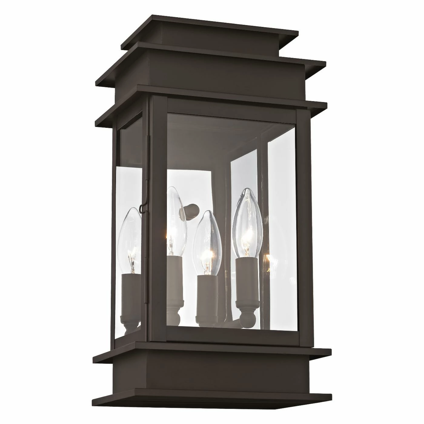 Discount ⭐ Livex Lighting 13 - 18 In. Livex Princeton 2014 Outdoor Wall Lantern Bronze 14H In. ⌛ 3 Discount ⭐ Livex Lighting 13 - 18 In. Livex Princeton 2014 Outdoor Wall Lantern Bronze 14H In. ⌛
