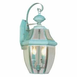 Promo 🧨 Livex Lighting 19 - 24 In. Livex Monterey 225 Outdoor Wall Lantern - 10.5W In. 🔔