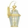 Cheapest π Livex Lighting 19 - 24 In. Livex Georgetown 2261-02 Outdoor Wall Lantern - Polished Brass - 10.25W In. π 2 Cheapest π Livex Lighting 19 - 24 In. Livex Georgetown 2261-02 Outdoor Wall Lantern - Polished Brass - 10.25W In. π -Trans Globe Shop masterLXL953