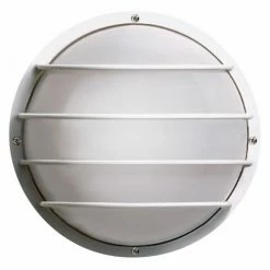 New 🎁 Up To 6 In. Nuvo SF77/10 In. Round Cage Wall Light 🔔
