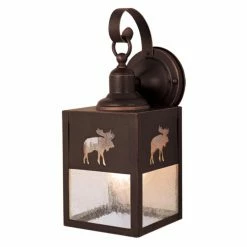 Brand new ❤️ 7 - 12 In. Vaxcel Yellowstone OW24963BBZ Outdoor Wall Sconce ✔️