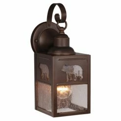 Best deal 🤩 13 - 18 In. Vaxcel Bozeman OW35053BBZ Outdoor Wall Sconce 🎁