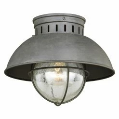 Outlet 😉 7 - 12 In. Vaxcel Harwich Outdoor Flush Mount Light 🤩
