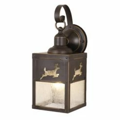 Cheap 🔥 13 - 18 In. Vaxcel Bryce Outdoor Wall Light - 5W In. Burnished Bronze 👏
