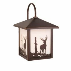 Outlet 🎉 7 - 12 In. Vaxcel Bryce Outdoor Wall Light - 8W In. Burnished Bronze 😉
