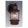 Best Pirce 🎉 7 - 12 In. Vaxcel Hyannis Outdoor Wall Light - 5.5W In. Burnished Bronze 🛒 -Trans Globe Shop masterOSL948