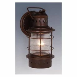 Best Pirce 🎉 7 - 12 In. Vaxcel Hyannis Outdoor Wall Light - 5.5W In. Burnished Bronze 🛒