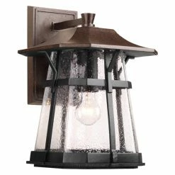 Promo ⭐ 13 - 18 In. Progress Lighting Derby One-Light LED Outdoor Wall Sconce 👍