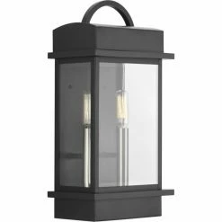 Hot Sale 🤩 13 - 18 In. Progress Lighting Santee P560002 Outdoor Wall Lantern ⌛
