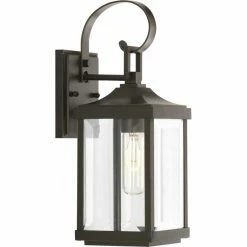Budget 🔥 13 - 18 In. Progress Lighting Gibbes Street P560021-020 Outdoor Small Wall Lantern ❤️