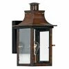 Best Sale ⌛ 13 - 18 In. Quoizel Chalmers CM8408AC Outdoor Wall Lantern ✨ -Trans Globe Shop masterQUO1028