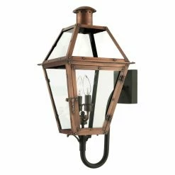Outlet 🧨 25 - 30 In. Quoizel Rue De Royal RO8 Outdoor Wall Lantern 🥰
