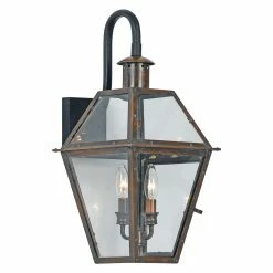 Top 10 🥰 19 - 24 In. Quoizel Rue De Royal RO8411AC Outdoor Wall Lantern ❤️