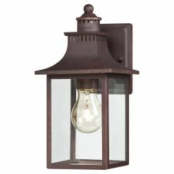 Best Pirce 💯 7 - 12 In. Quoizel Chancellor CCR8406CU Outdoor Wall Lantern 🛒