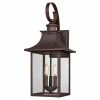 Outlet 👏 19 - 24 In. Quoizel Chancellor CCR8410CU Outdoor Wall Lantern 🥰 -Trans Globe Shop masterQUO2093