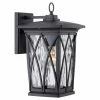 Best Sale ⭐ 13 - 18 In. Quoizel Grover GVR8408K Outdoor Wall Lantern 🎉 -Trans Globe Shop masterQUO2209