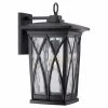Promo ⌛ 13 - 18 In. Quoizel Grover GVR8410K Outdoor Wall Lantern 🧨 -Trans Globe Shop masterQUO2210