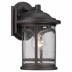 Hot Sale 🧨 7 - 12 In. Quoizel Marblehead MBH8407PN Outdoor Wall Lantern 🎉