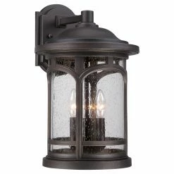 Cheap ❤️ 13 - 18 In. Quoizel Marblehead MBH8411PN Outdoor Wall Lantern 💯