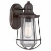 Cheapest ⌛ 7 - 12 In. Quoizel Marine MRE8406WT Outdoor Wall Lantern 👏 -Trans Globe Shop masterQUO2288 1