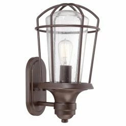 Promo 👏 13 - 18 In. Quoizel Marine MRE8409WT Outdoor Wall Lantern 🌟