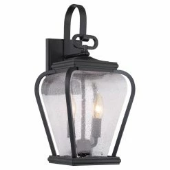 Promo 😀 13 - 18 In. Quoizel Province PRV8408K Outdoor Wall Lantern 🔔