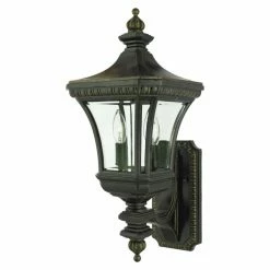 Cheap 🧨 19 - 24 In. Quoizel Devon DE8959IB Outdoor Wall Lantern 🛒
