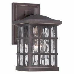 Discount ❤️ 7 - 12 In. Quoizel Stonington SNN8406 Outdoor Wall Lantern ✨