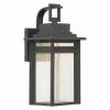 Best deal 👏 7 - 12 In. Quoizel Beacon BEC8406SBK Outdoor Wall Sconce 👏 -Trans Globe Shop masterQUO2858