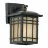 Wholesale 😍 Armed Sconces Quoizel Hillcrest HC8406IB Outdoor Wall Lantern 🌟 -Trans Globe Shop masterQUO293